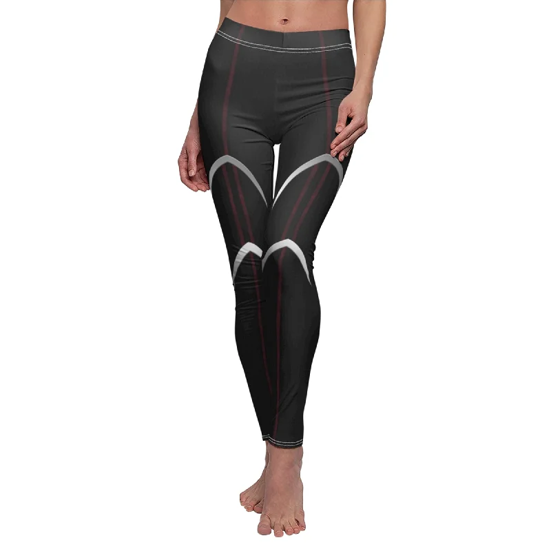 Wanda Scarlet Witch Legging, WandaVision Costume Cozy Bootcut Leggings