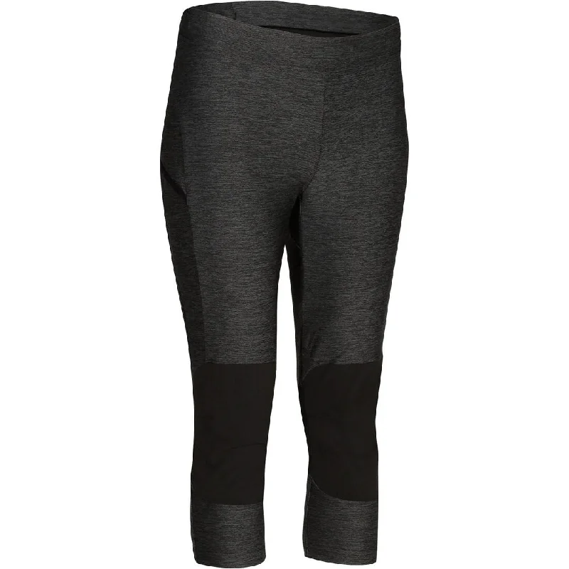 Women’s Mountain Walking 3/4 Leggings MH500 Fashionable Moisture-Wicking Leggings