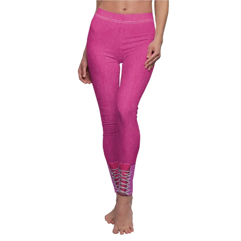 Wynter Cheerleader Leggings, Zombies The Re-Animated Series Costume Trendy Cut-Out Activewear Leggings