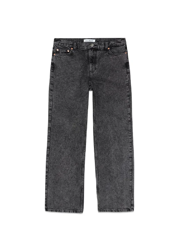 Carla Thun Black Jeans - Black Trendy Acid Wash Skinny Jeans