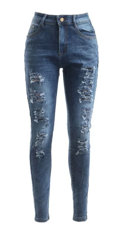 Enzo Womens Skinny Stretch Jeans Ladies Denim Slim Fit Pants UK Size 6-26 Cozy Relaxed Fit Jeans