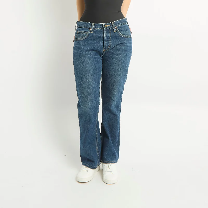 Lee Straight Leg Jeans - UK 10 Comfortable Straight-Legged Denim