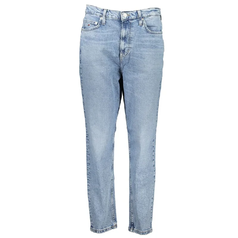 Light Blue Cotton Jeans & Pant Classic Button Fly Jeans