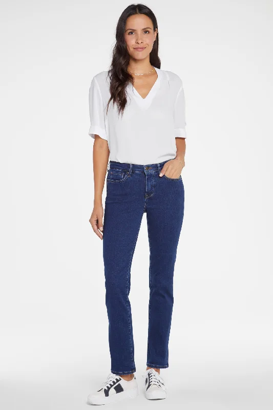 Sheri Slim Jeans - Quinn Elegant Dark-Wash Bootcut Jeans